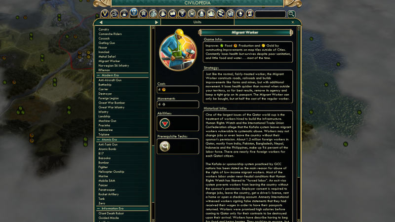 Illustration for article titled Civilization V Mod Kicks Corrupt FIFA In The Nuts